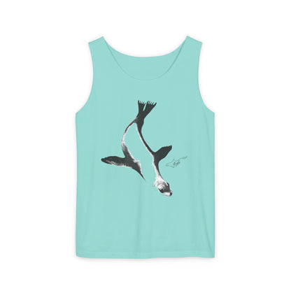 Sea Lion Unisex Garment-Dyed Tank Top