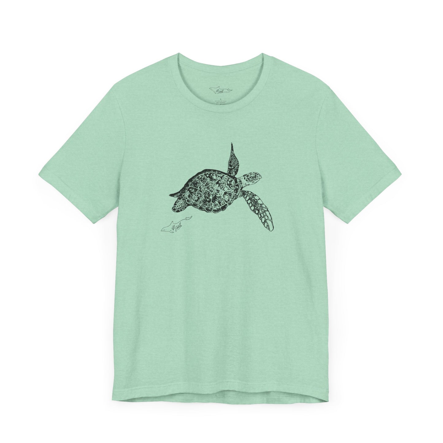 Sea Turtle Unisex Jersey Short Sleeve Tee