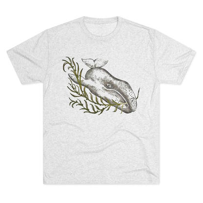 Grey Whale Unisex Tri-Blend Crew Tee