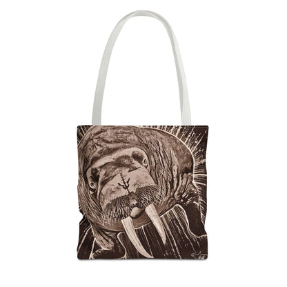 Stellar Walrus Tote Bag (AOP)