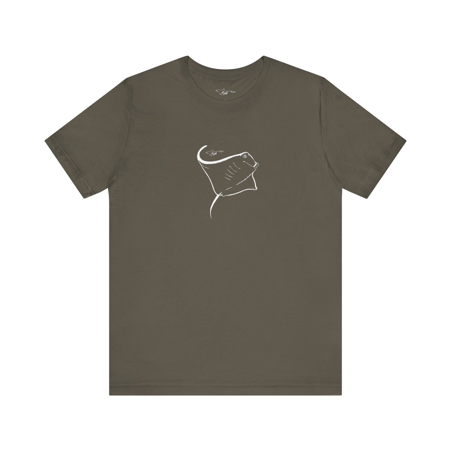 Manta Ray inverted Unisex Jersey Short Sleeve Tee