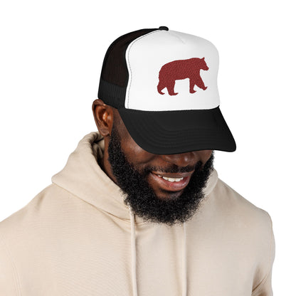 Grizzly Bear Foam Trucker Hat (Embroidery)