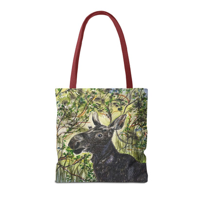 Hidden Springs Moose Tote Bag (AOP)