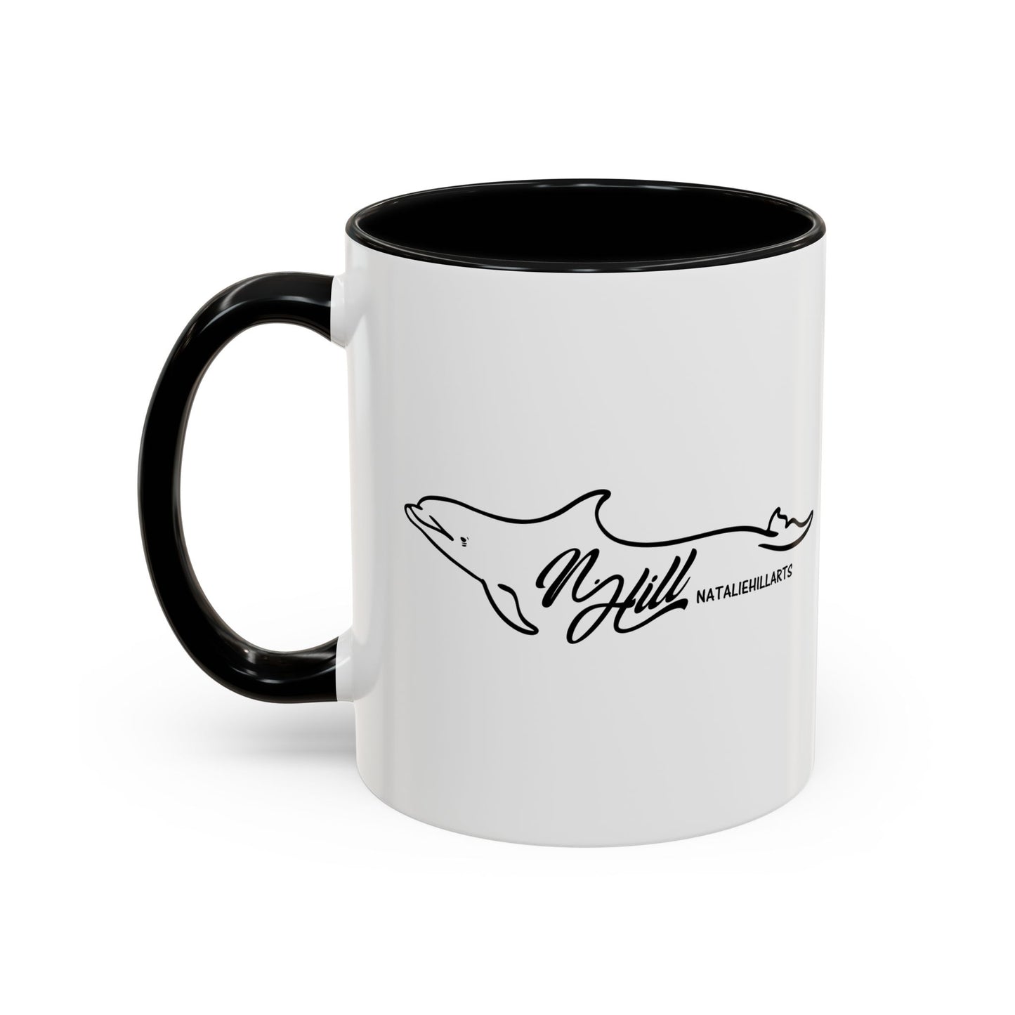 Tiki Treasure Orca Accent Coffee Mug, 11oz