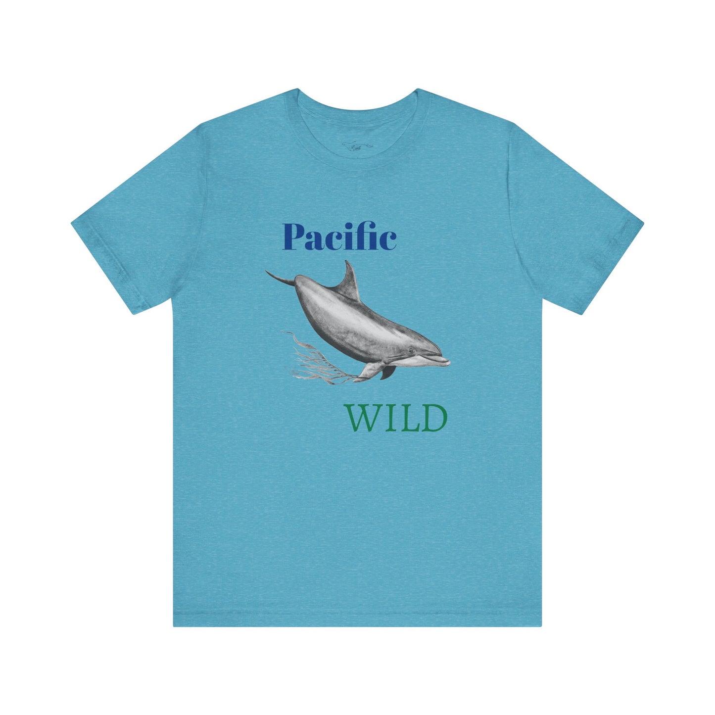 Pacific Wild Dolphin Unisex Jersey Short Sleeve Tee