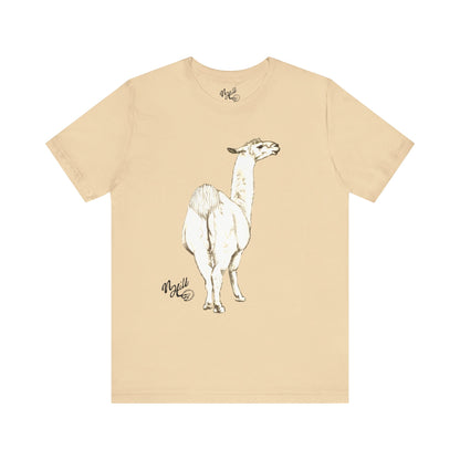 Llama Unisex Jersey Short Sleeve Tee