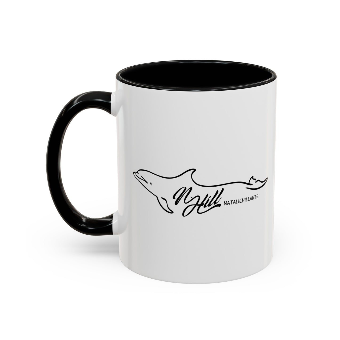 Orca Spy-Hop Accent Coffee Mug, 11oz