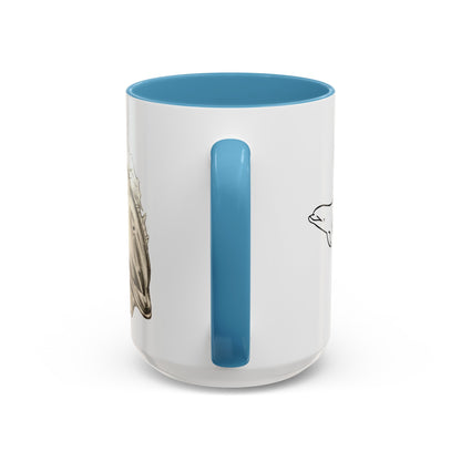 Kekaimalu Wholphin Accent Coffee Mug (11, 15oz)