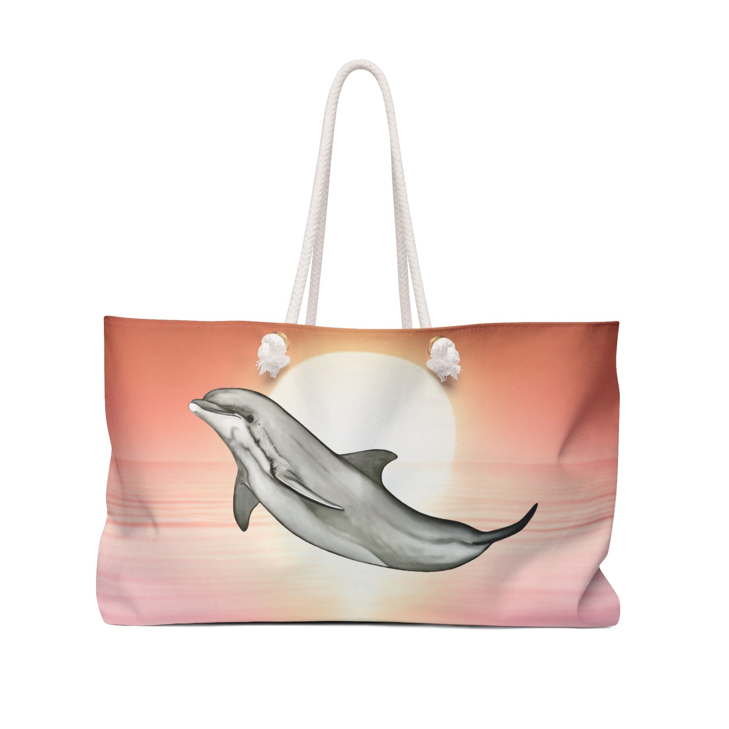 Dolphin Sunset Weekender Bag