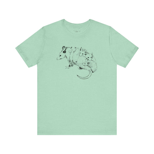 Opossum Unisex Jersey Short Sleeve Tee