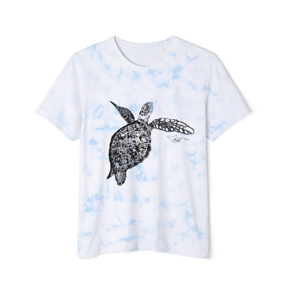 Sea Turtle Unisex FWD Fashion Tie-Dyed T-Shirt