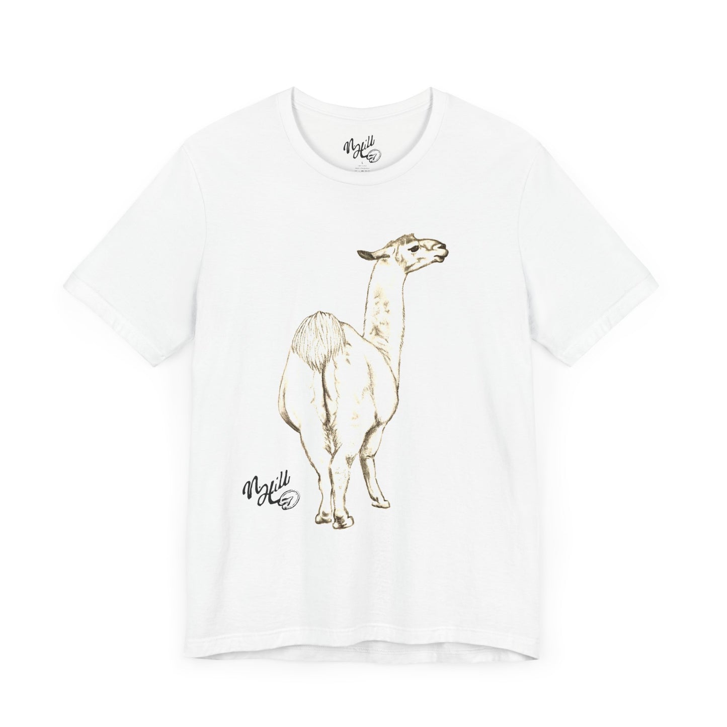 Llama Unisex Jersey Short Sleeve Tee