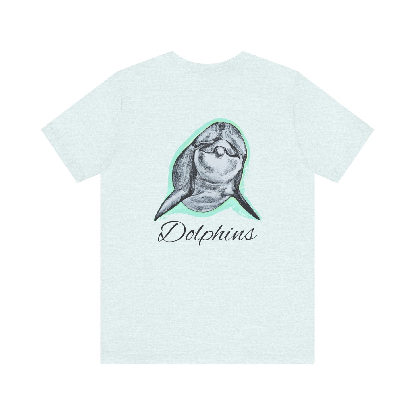 Dolphins  Unisex Jersey Short Sleeve Tee