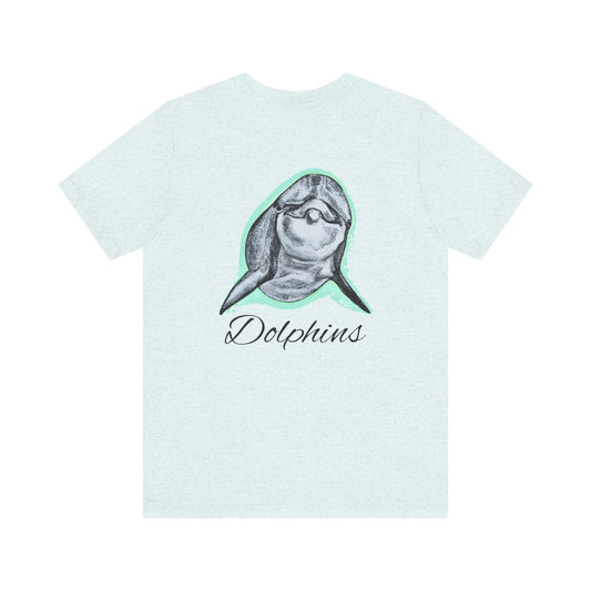 Dolphins  Unisex Jersey Short Sleeve Tee