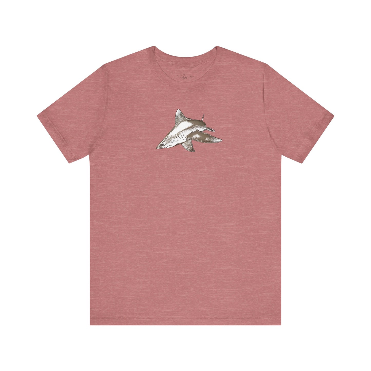 Oceanic Whitetip Shark  Unisex Jersey Short Sleeve Tee