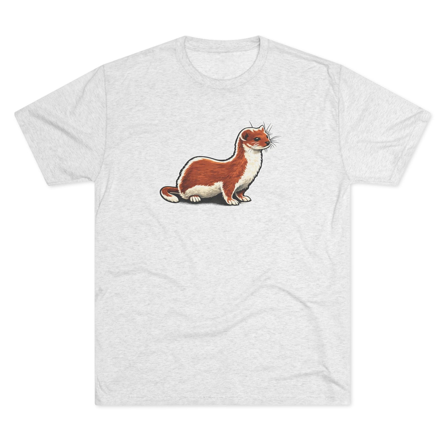 Weasel Unisex Tri-Blend Crew Tee