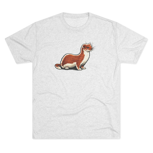 Weasel Unisex Tri-Blend Crew Tee