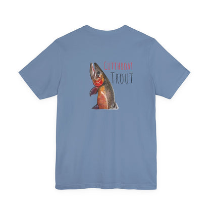 Cutthroat Trout Unisex Jersey Short Sleeve Tee