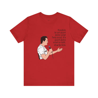 Charlie Unisex Jersey Short Sleeve Tee