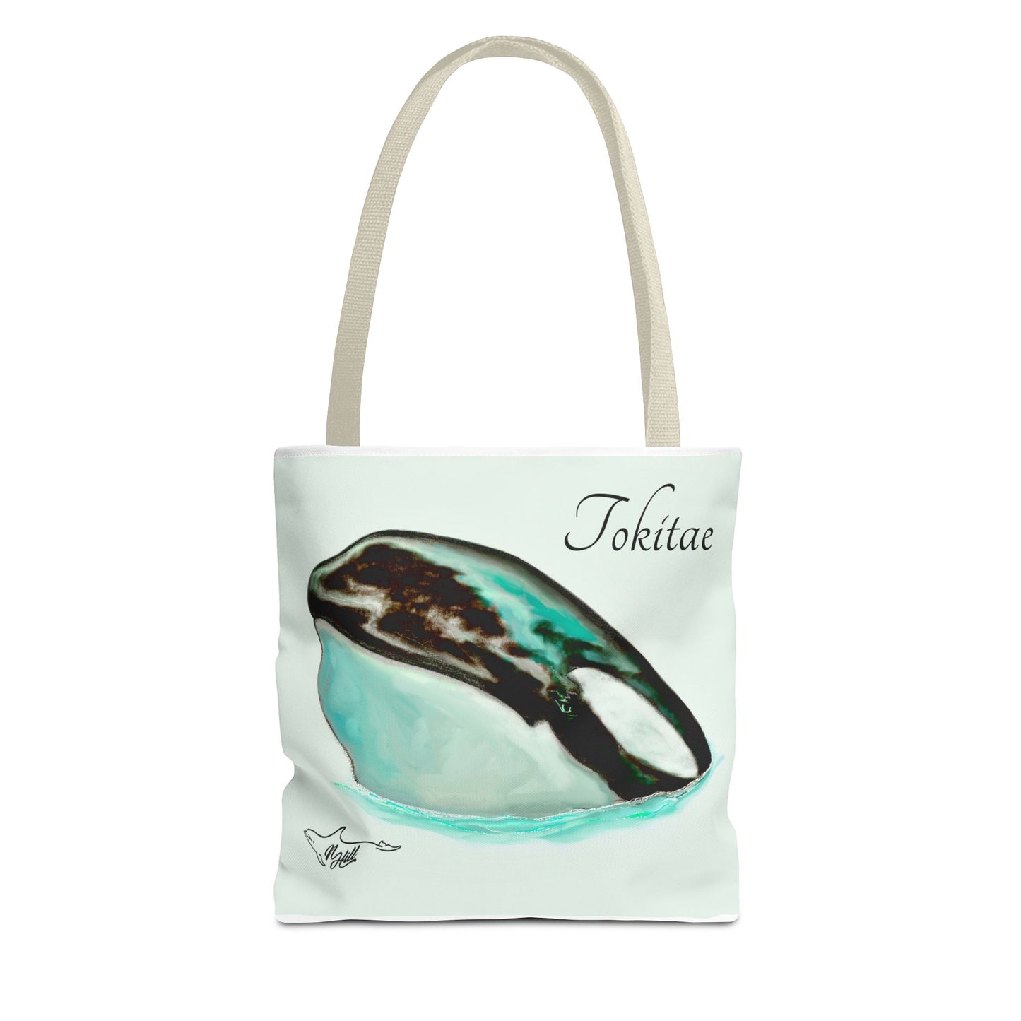 Lolita/Tokitae Orca Tote Bag (AOP)