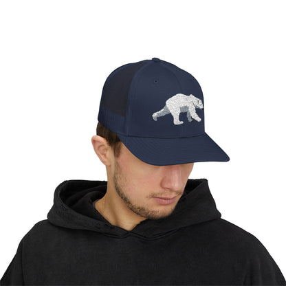Polar Bear Snapback Trucker Cap