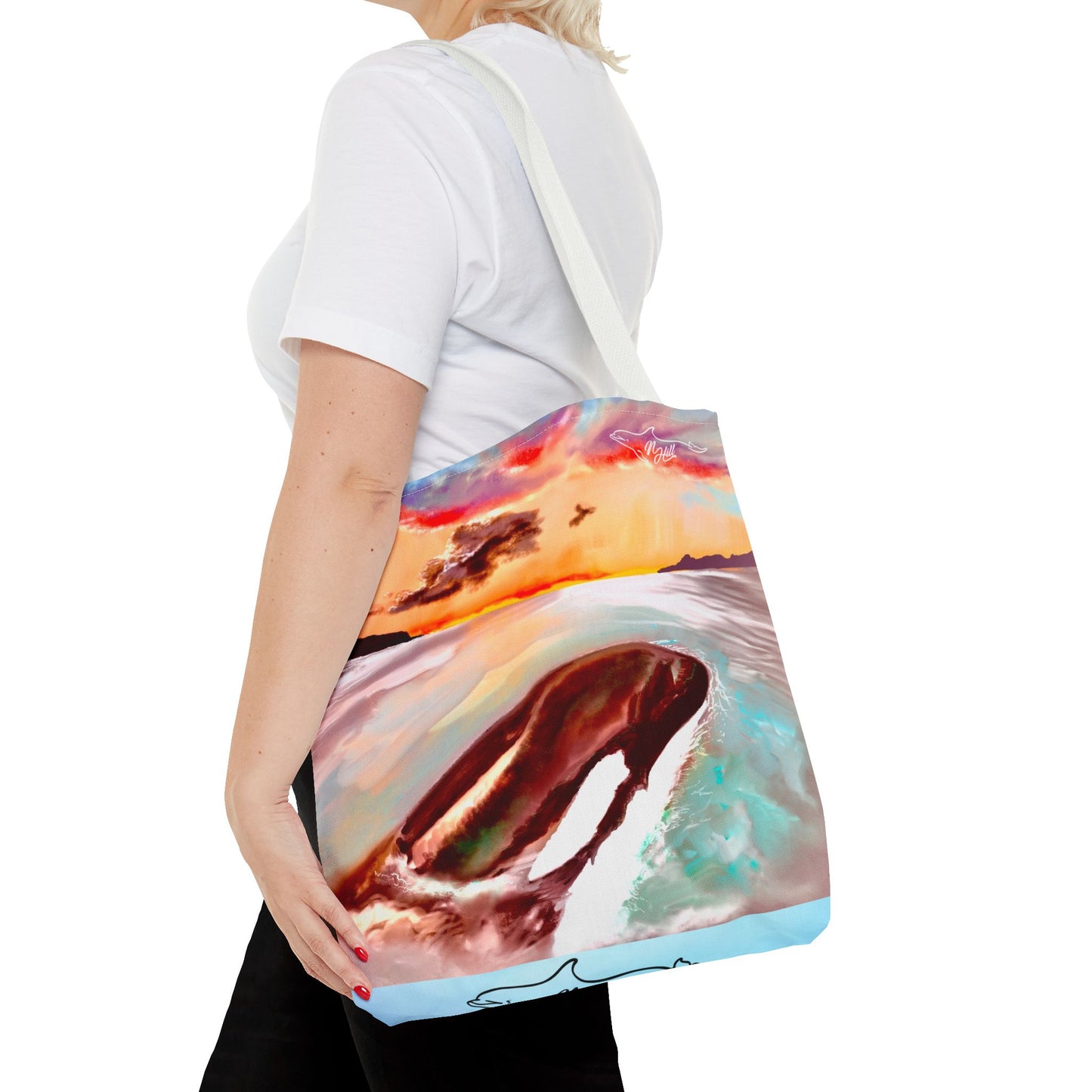 Tokitae Orca Tote Bag (AOP)