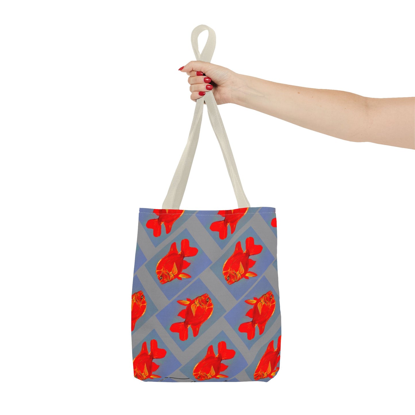 Garibaldi Damselfish Fish Tote Bag (AOP)