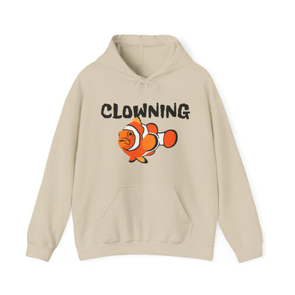Clowning Clown Fish Unisex Heavy Blend™ Hooded Sweatshirt