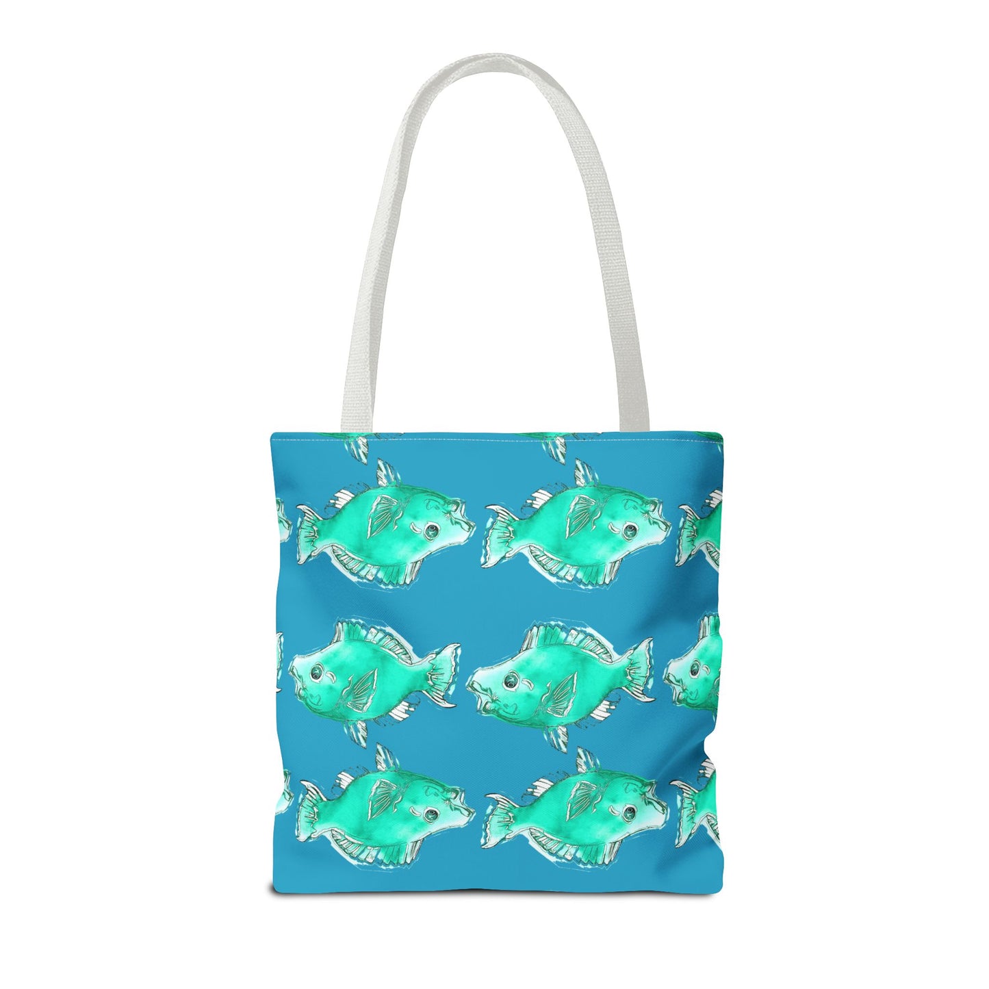 Blue Parrot FishTote Bag (AOP)