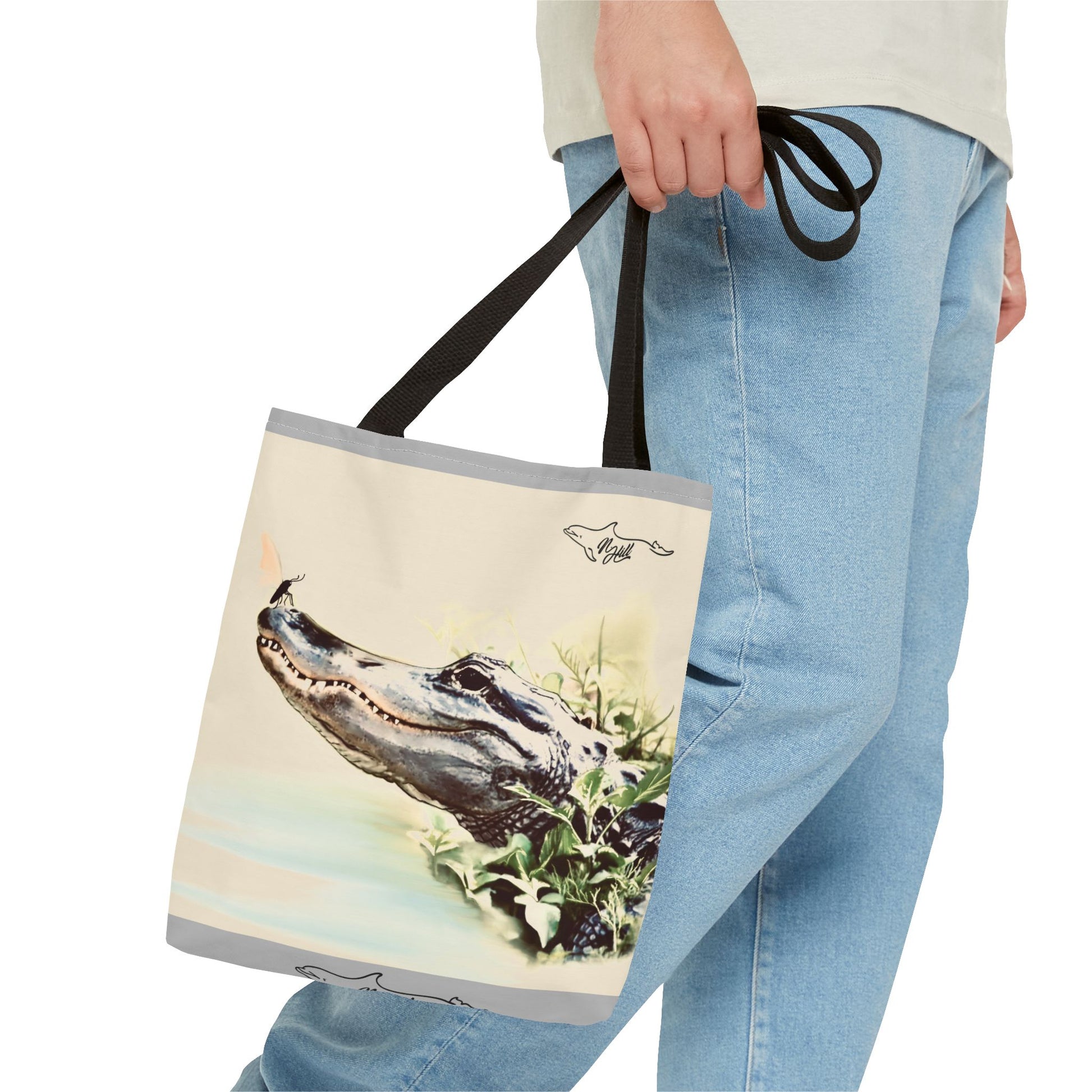 bumble bags natalie travel tote Alligator Tote Bag (AOP) – Natalie Hill Arts