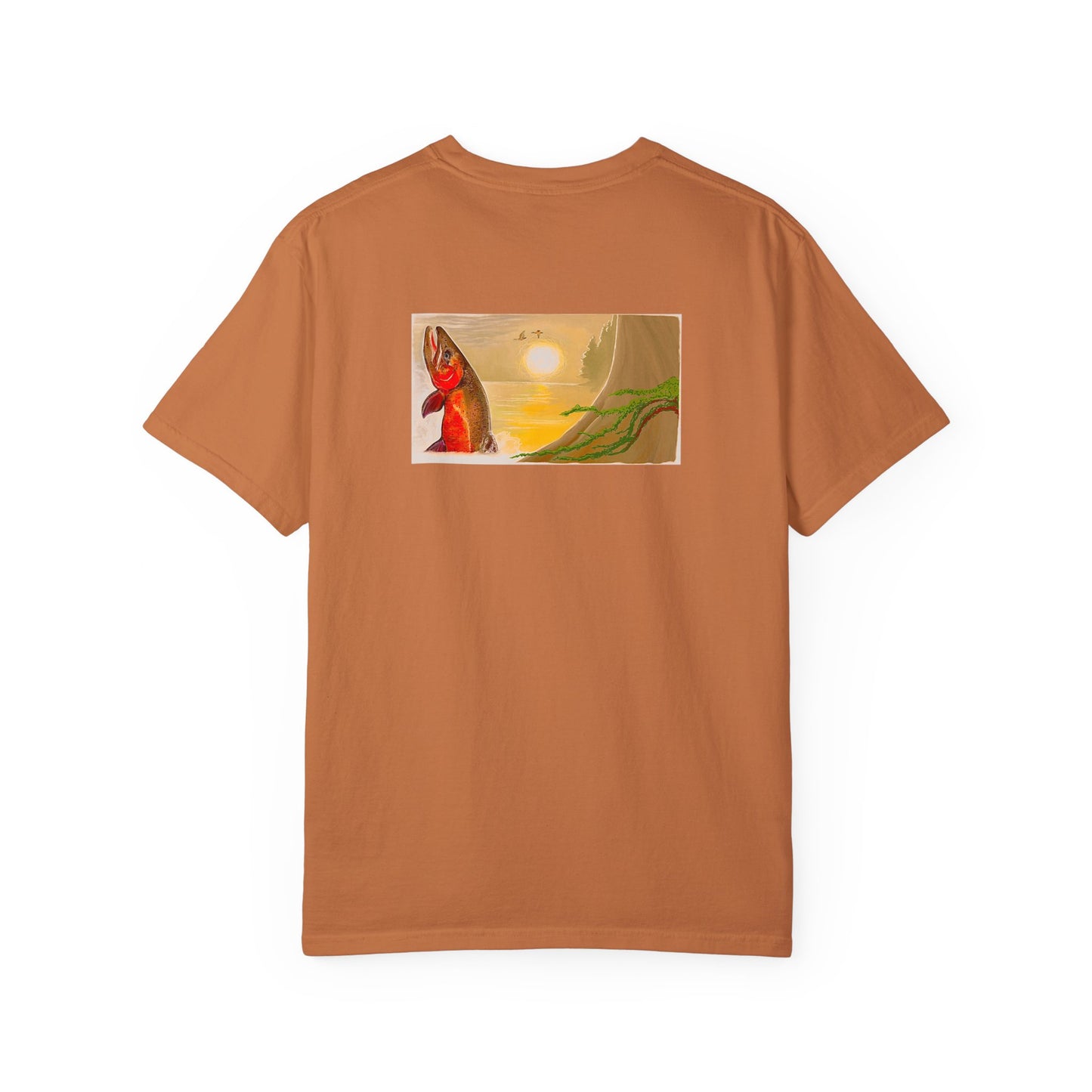 Cutthroat Trout Unisex Garment-Dyed T-shirt