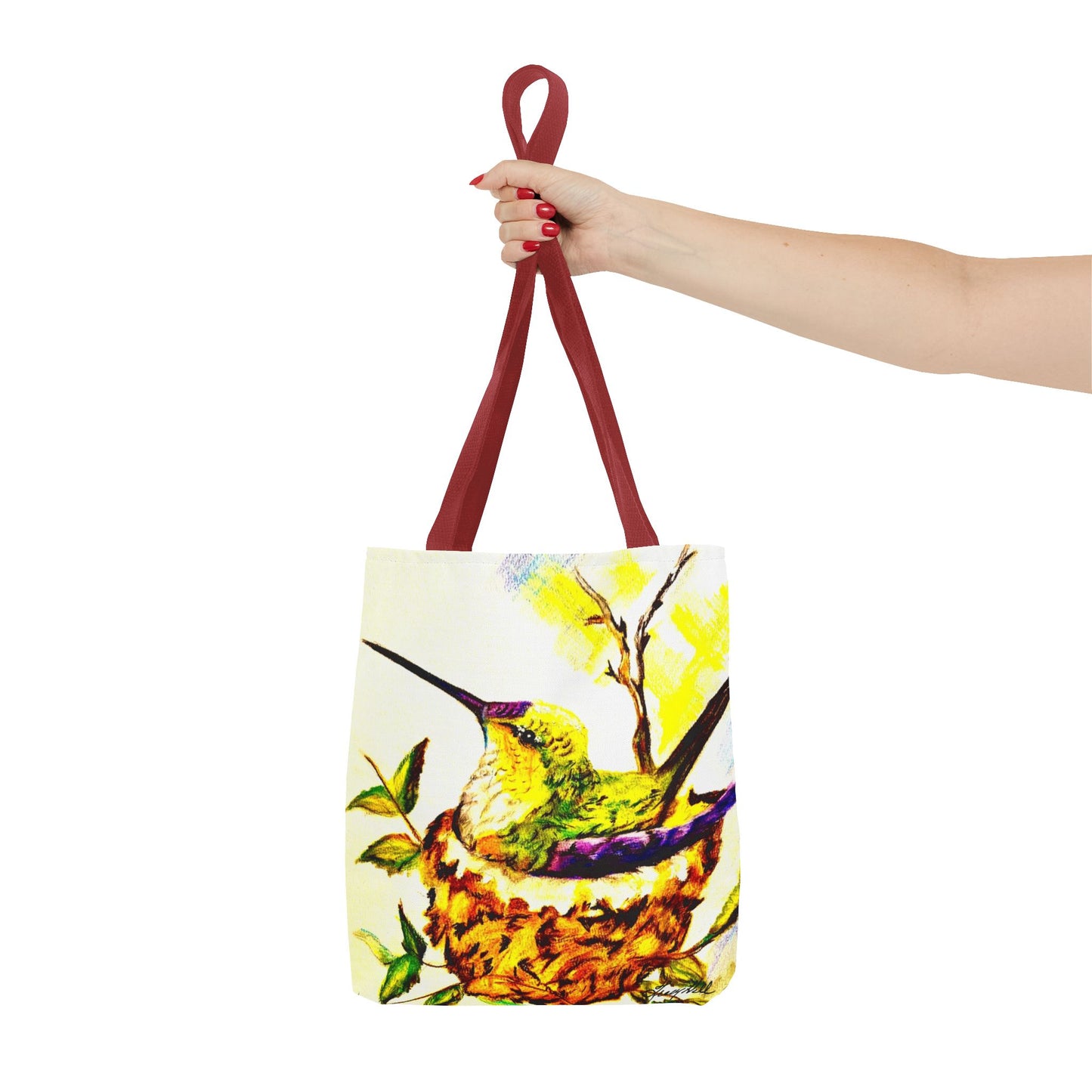 Hummingbird Tote Bag (AOP)