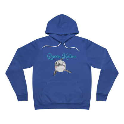 Queen Katina Orca Whale Unisex Sponge Fleece Pullover Hoodie