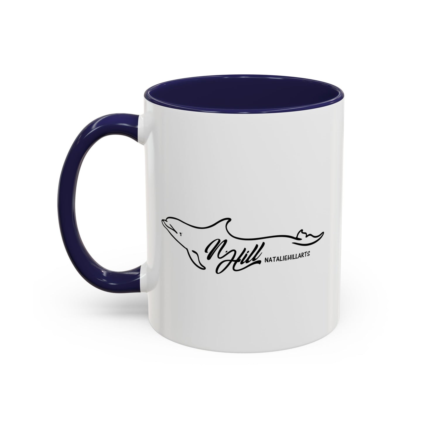 Kekaimalu Wholphin Accent Coffee Mug, 11oz