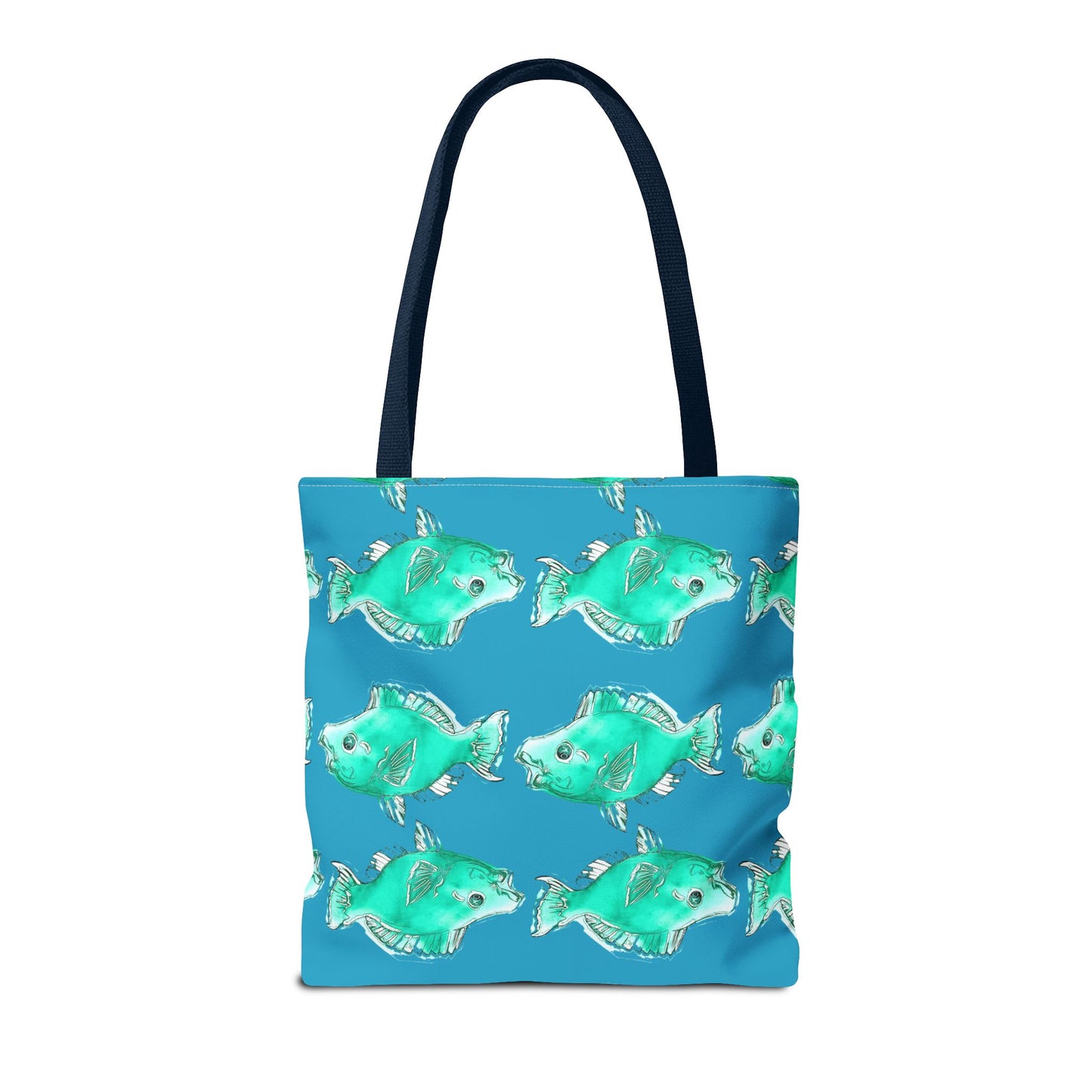 Blue Parrot FishTote Bag (AOP)