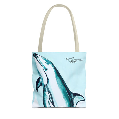 Pacific White Sided Dolphin Tote Bag (AOP)