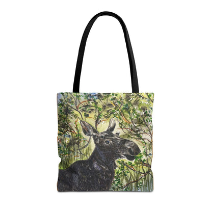 Hidden Springs Moose Tote Bag (AOP)