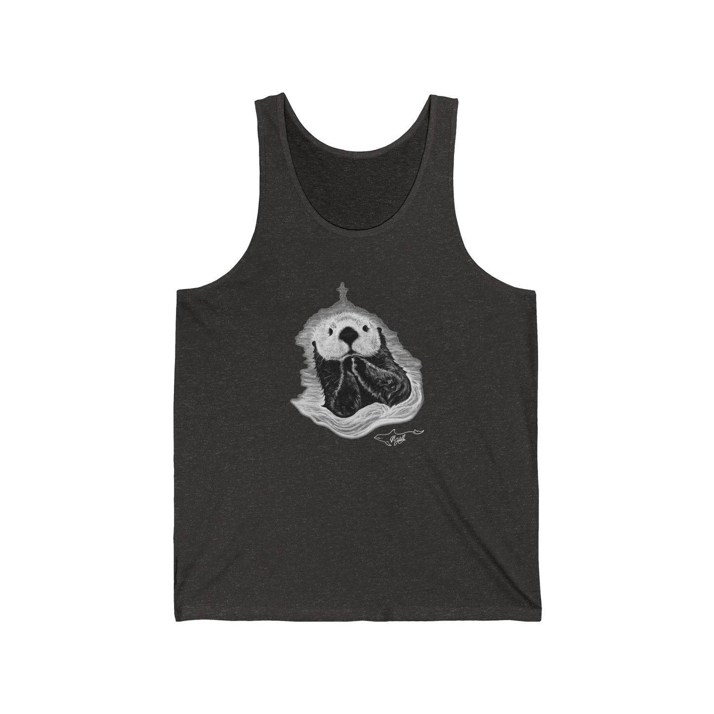 Sea Otter Unisex Jersey Tank