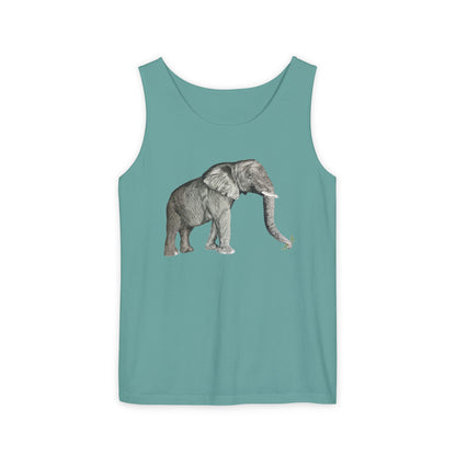 Elephant Unisex Garment-Dyed Tank Top