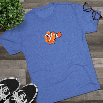 Clownfish Unisex Tri-Blend Crew Tee