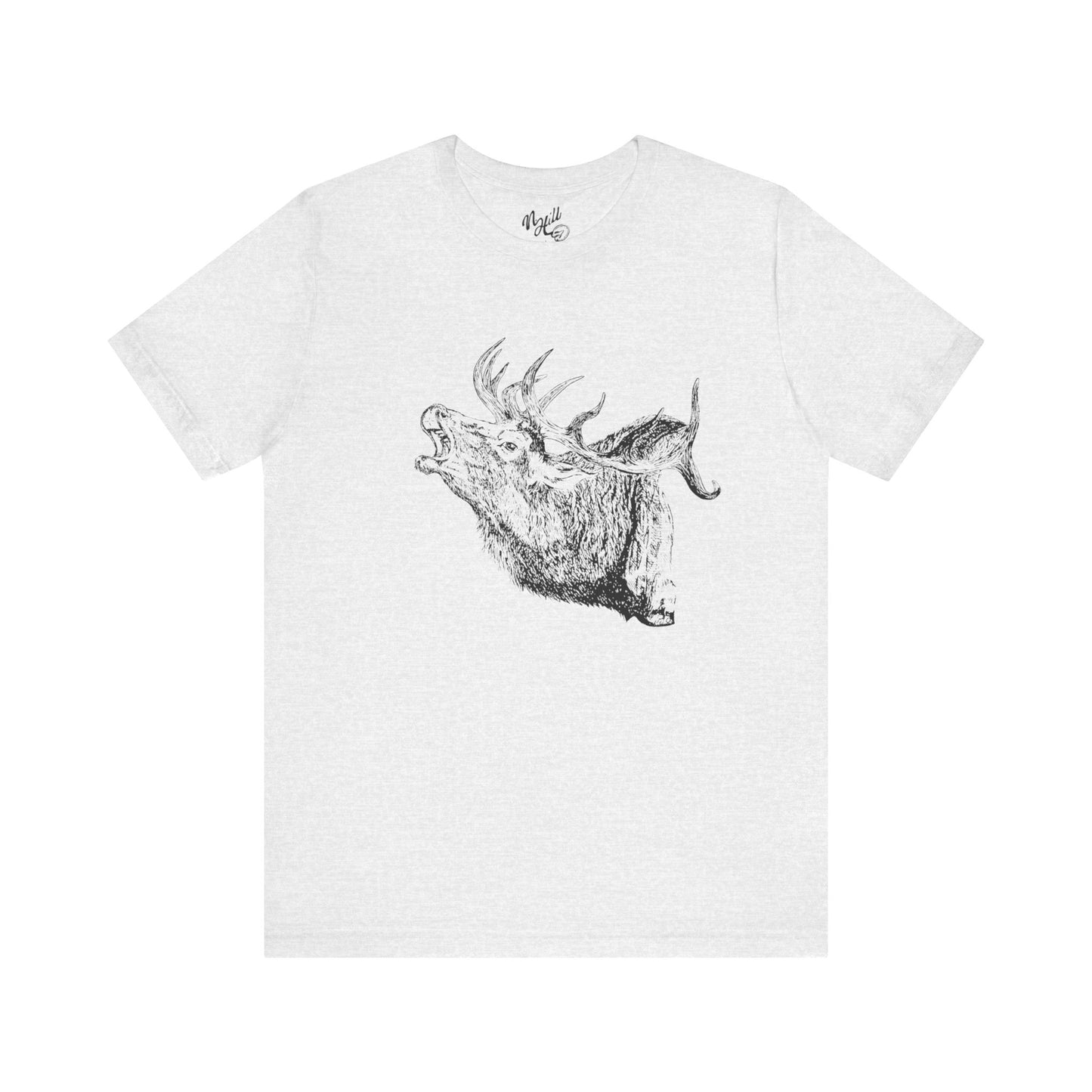 Bugling Elk Unisex Jersey Short Sleeve Tee