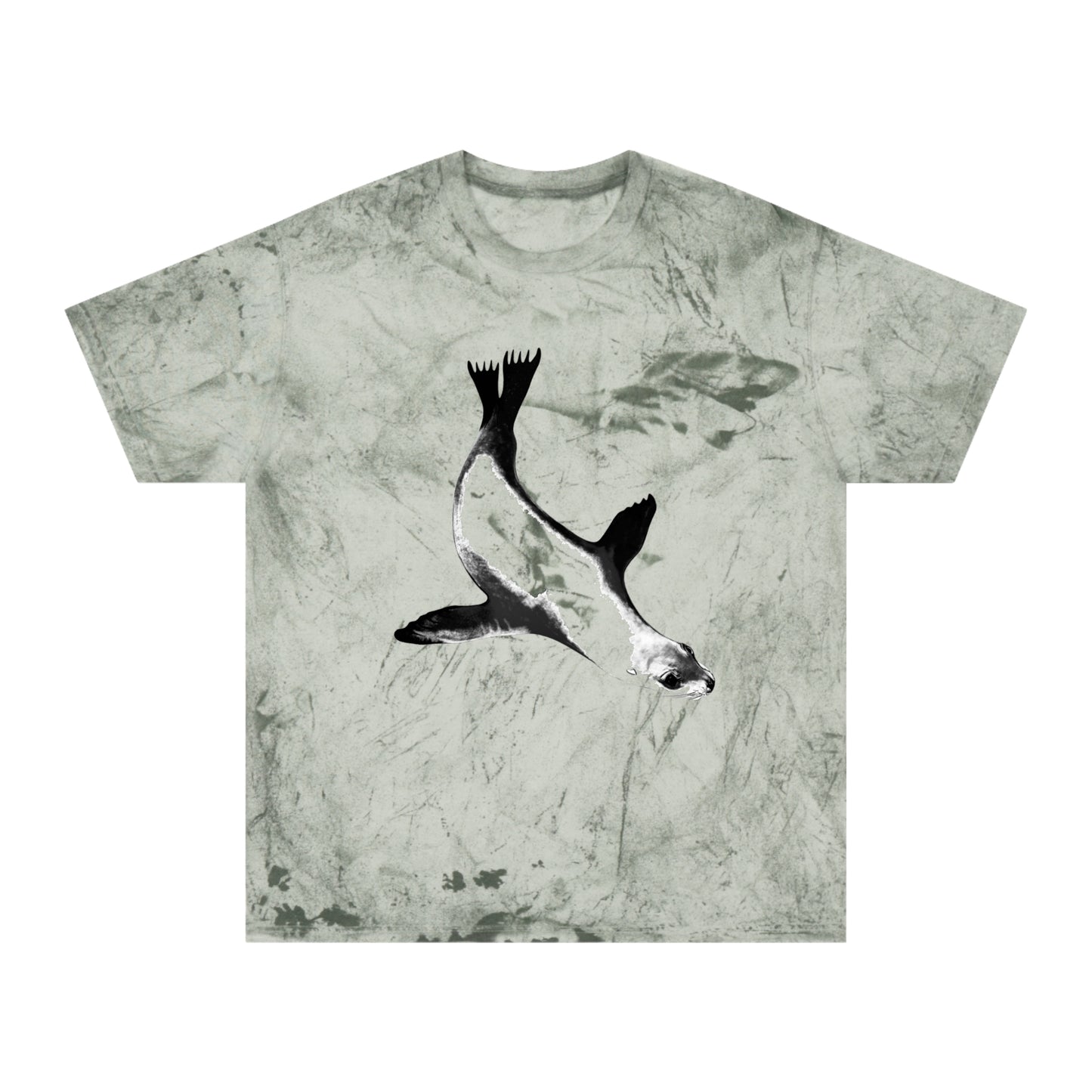 Sea Lion Unisex Color Blast T-Shirt