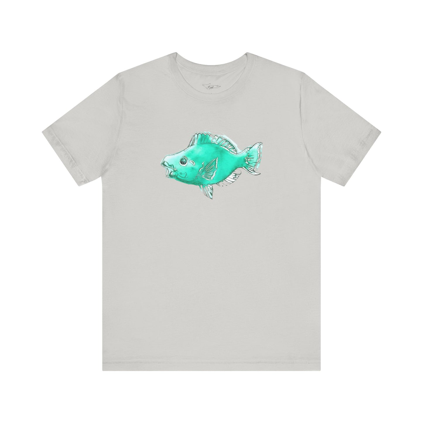 Blue Parrot Fish Unisex Jersey Short Sleeve Tee