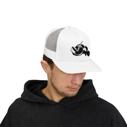 Angler Fish Snapback Trucker Cap
