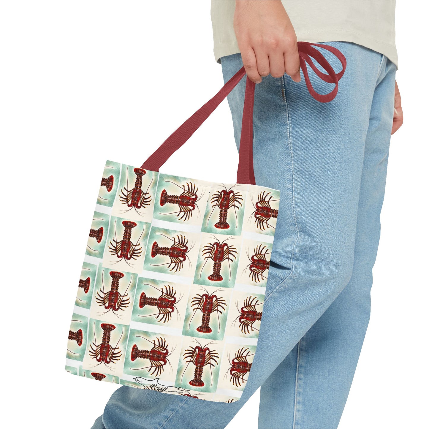 California Spiny Lobster Tote Bag (AOP)