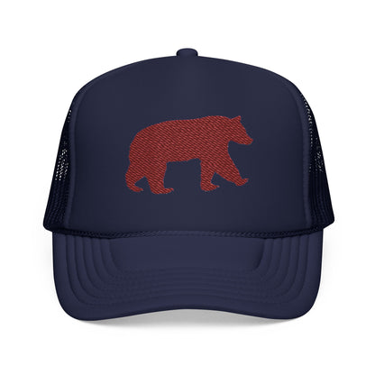 Bear Foam Trucker Hat (Embroidery)