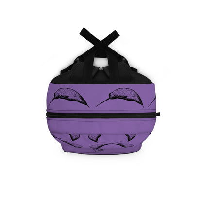 Narwhal Backpack Purple