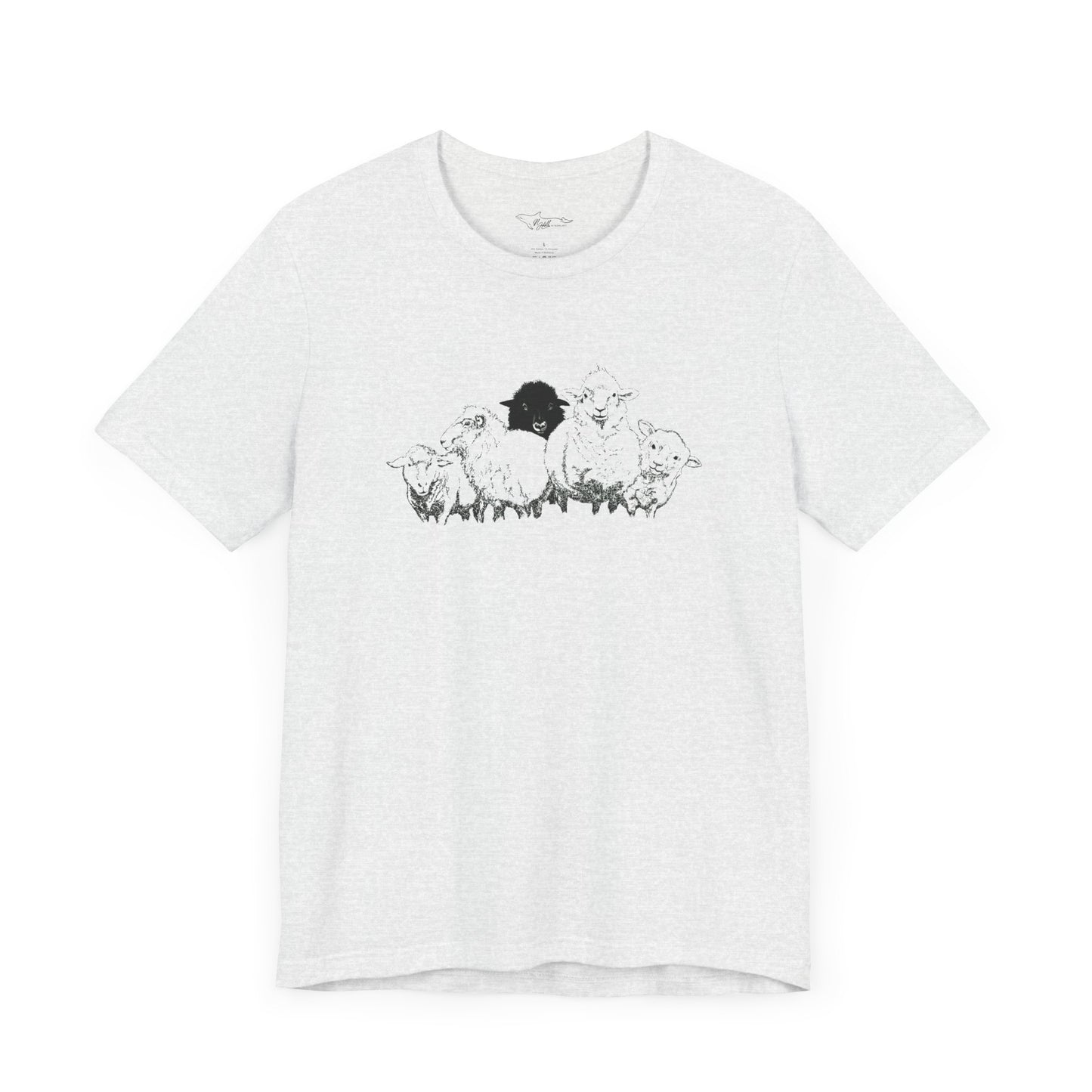 Black Sheep Unisex Jersey Short Sleeve Tee
