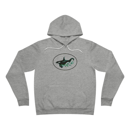 Orca Sea Panda Unisex Sponge Fleece Pullover Hoodie