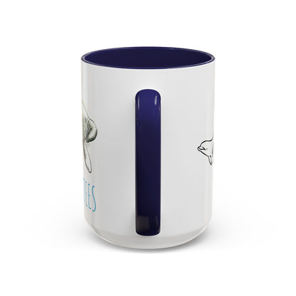 Manatee Accent Coffee Mug 15oz